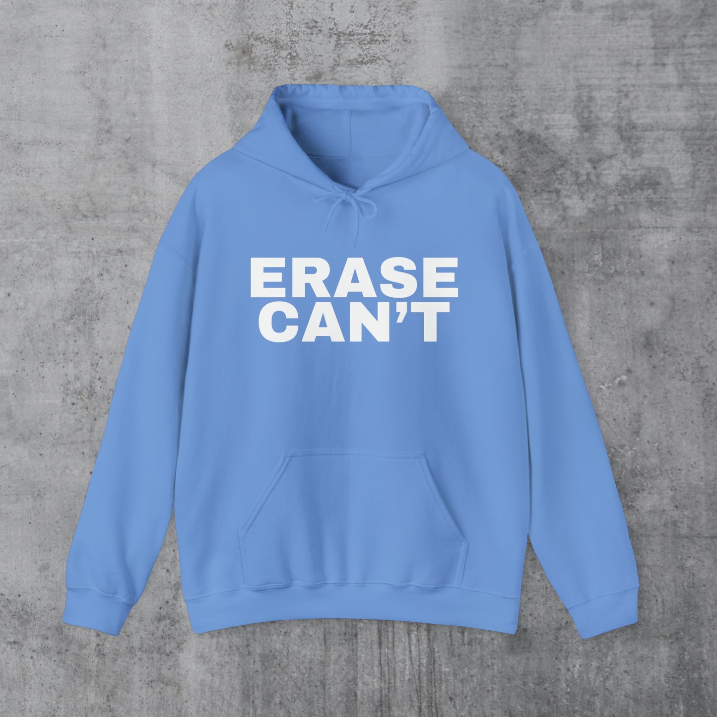 Erase Can't Bold Unisex Hoodie