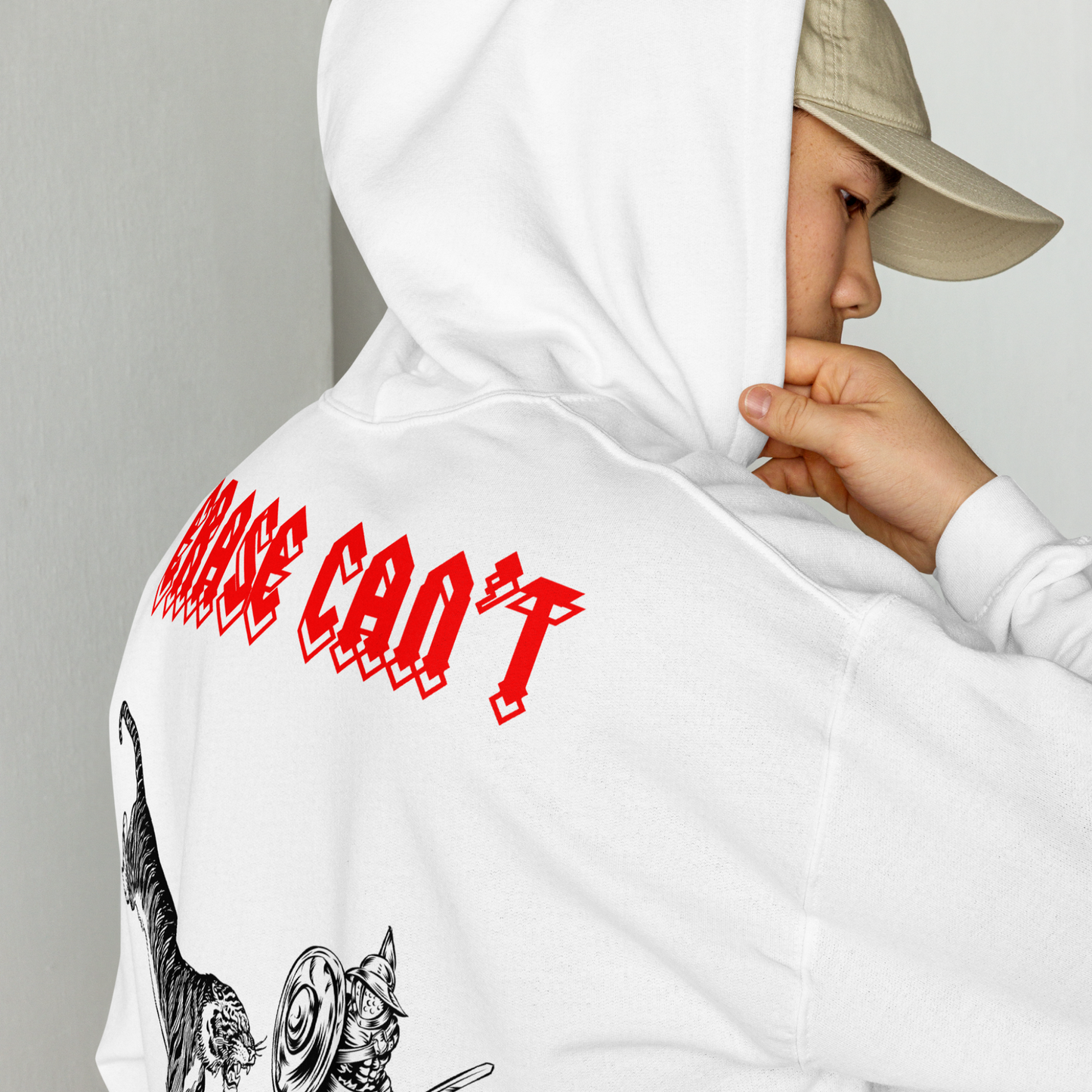 Gladiator Hoodie - White