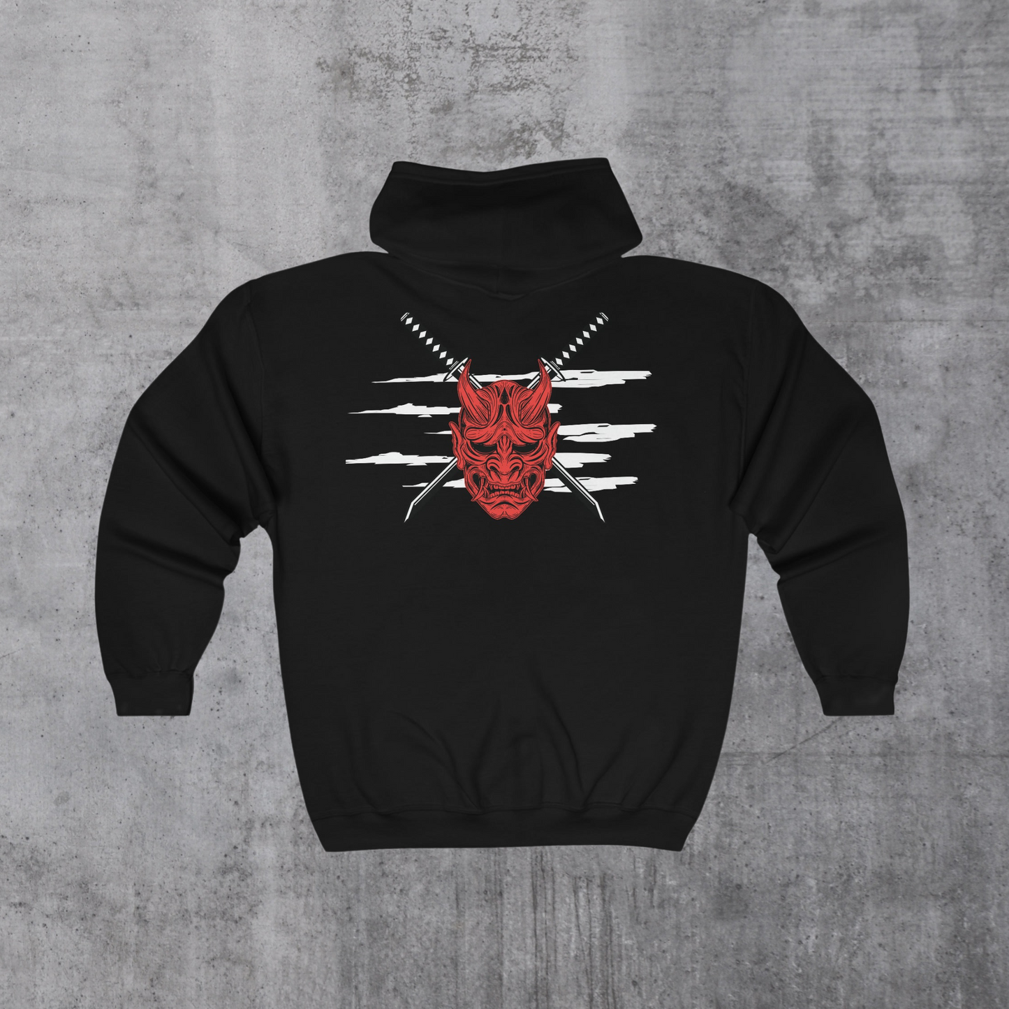 Samurai Zip-Up Hoodie